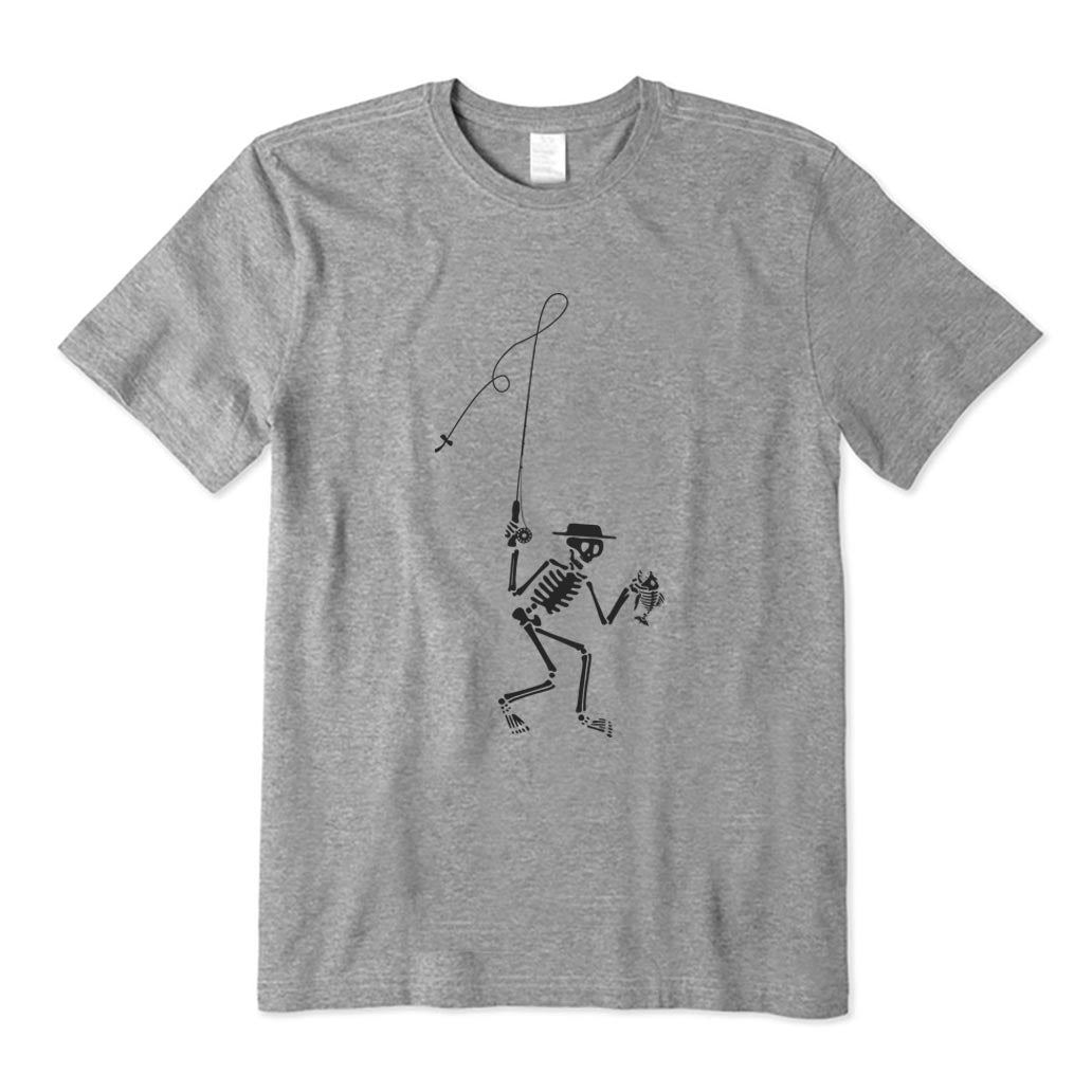 FLY FISHING SKELETON T-Shirt