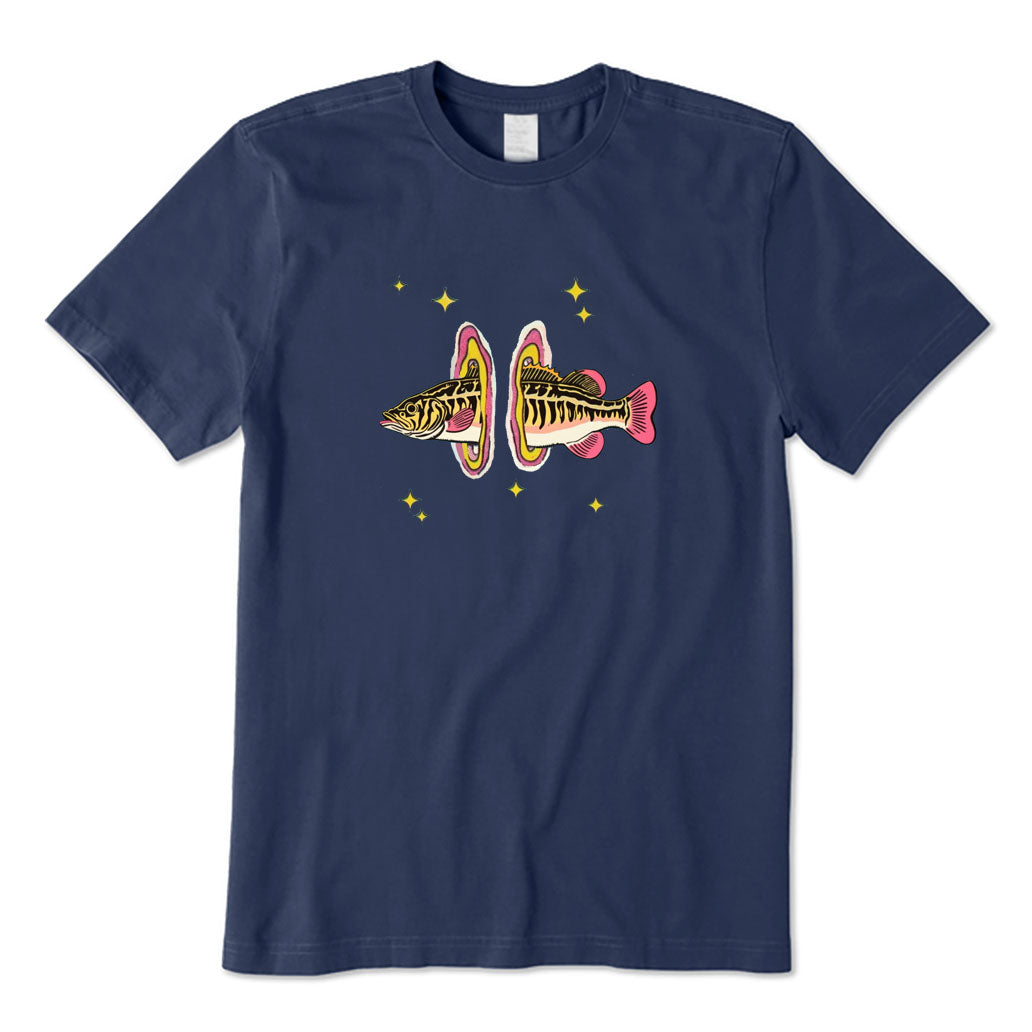 Fish Traveling Space T-Shirt