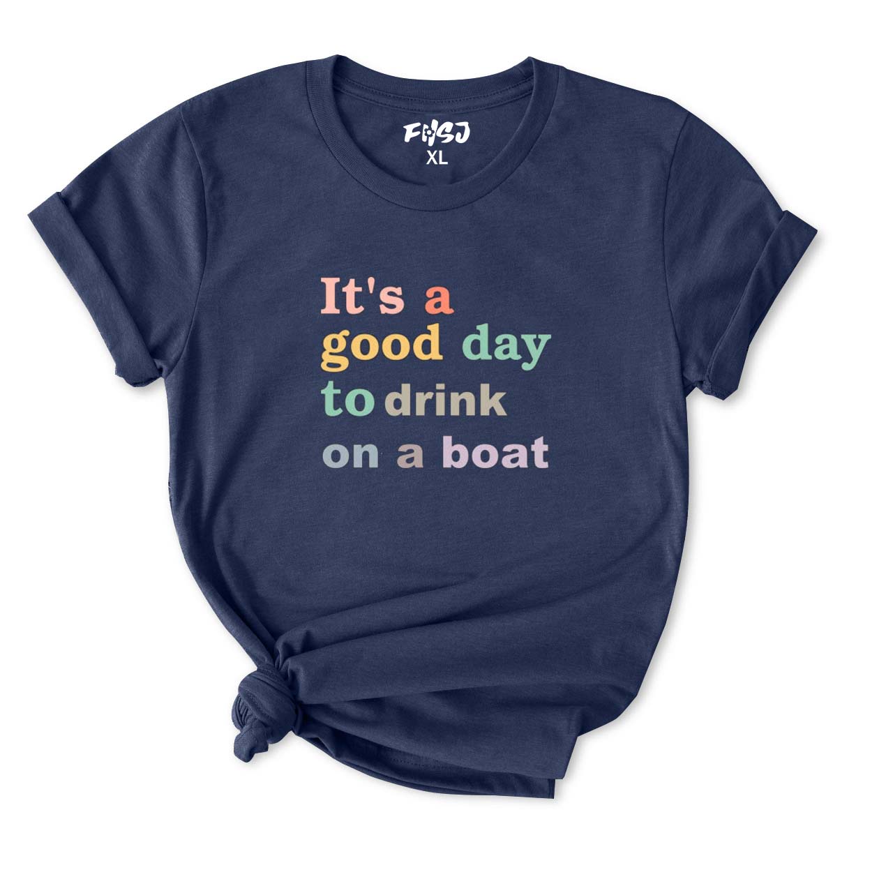 Good Day To Drink on A Boat T-Shirt for Women