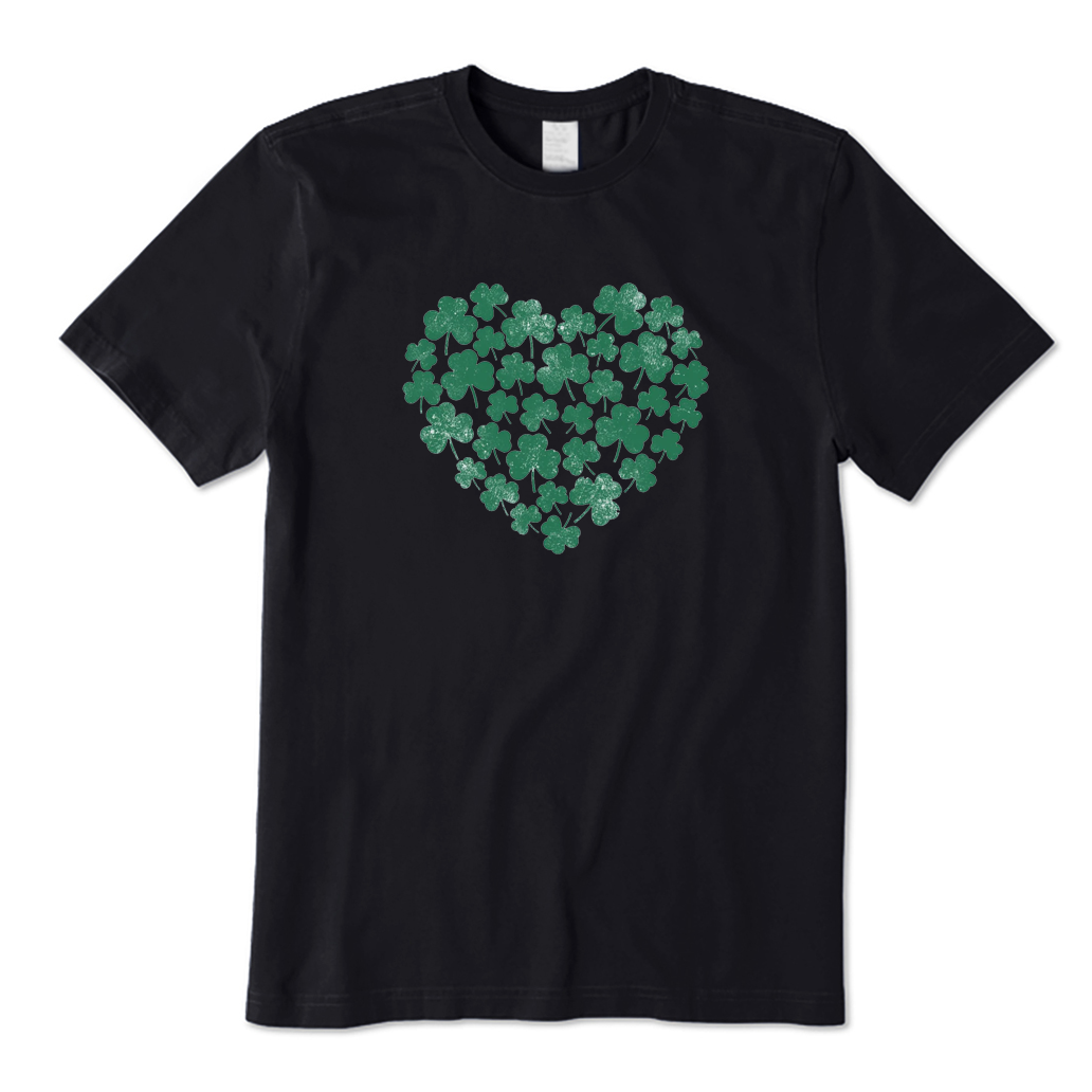 Shamrock Heart  T-shirt