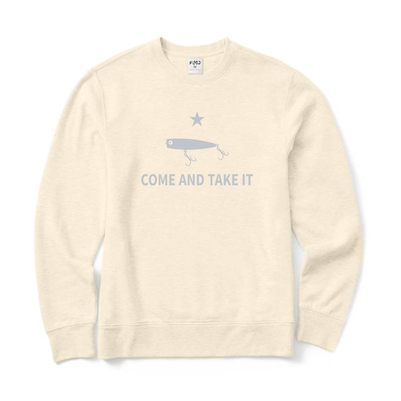 Come and Take It Fishing Lure Sweatshirt