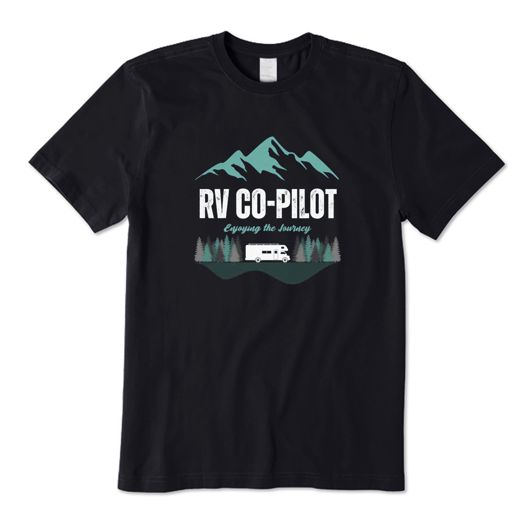 RV Co-Pilot Camping T-shirt