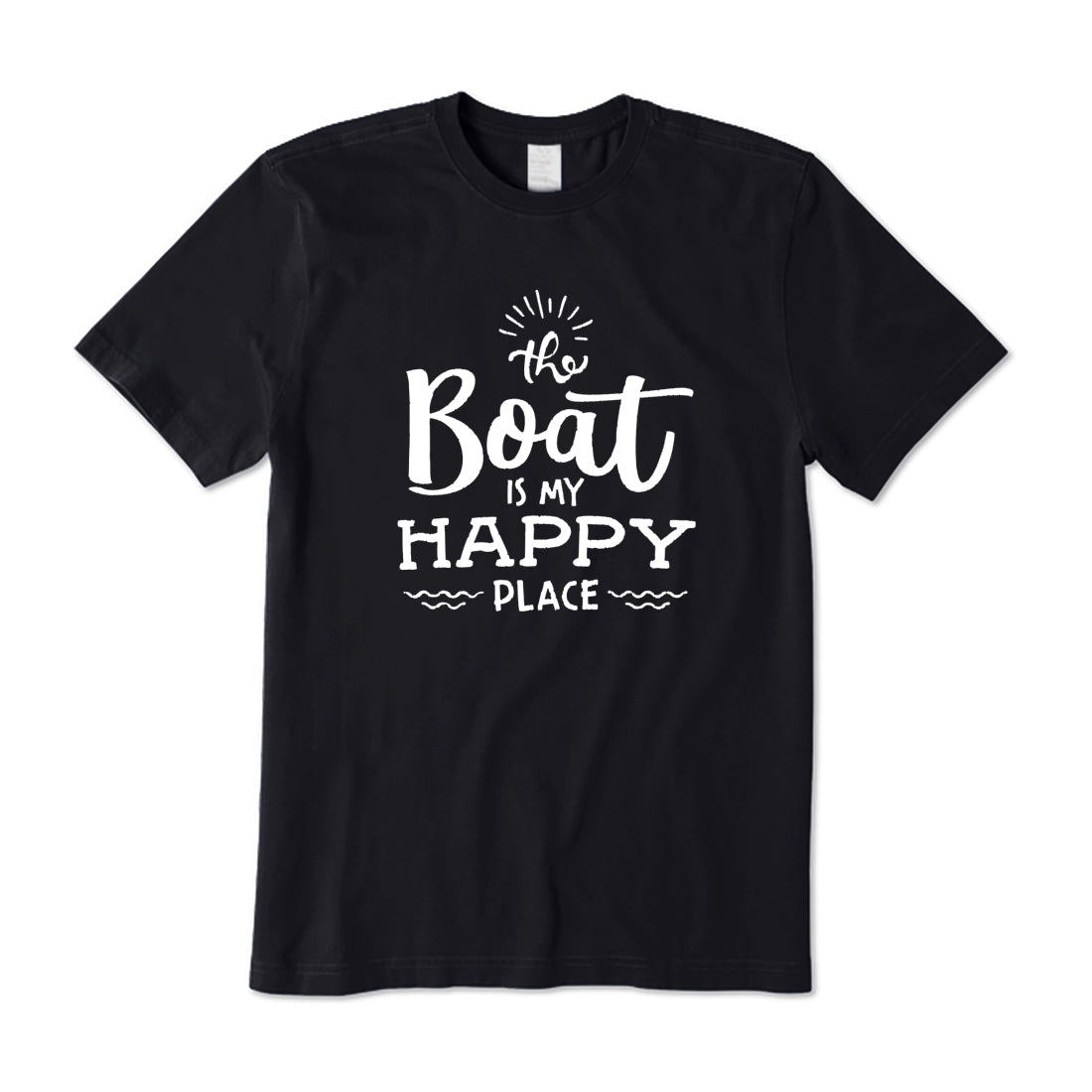 The Boat Is My Happy Place T-Shirt