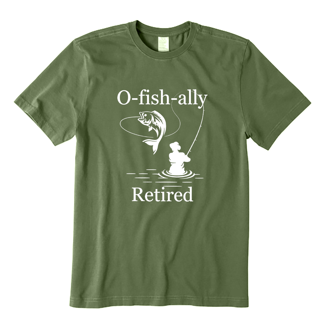 Fly Fishing O Fish Ally Retired T-shirt