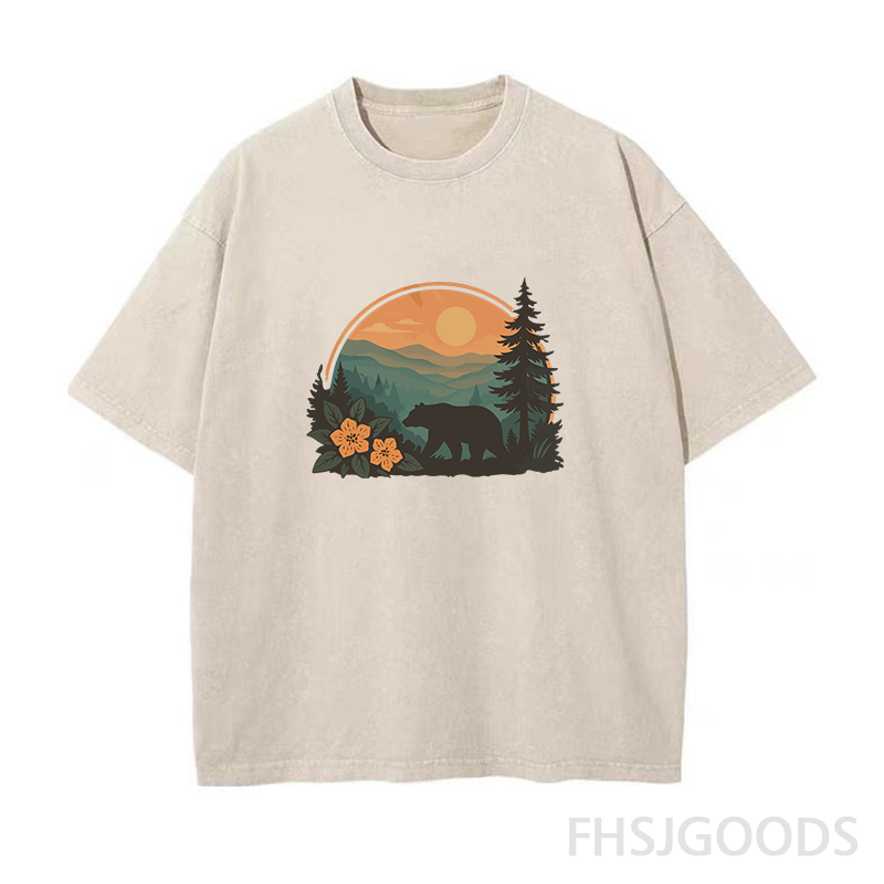 Outdoor Adventure Hiking Unisex Distressed T-Shirt