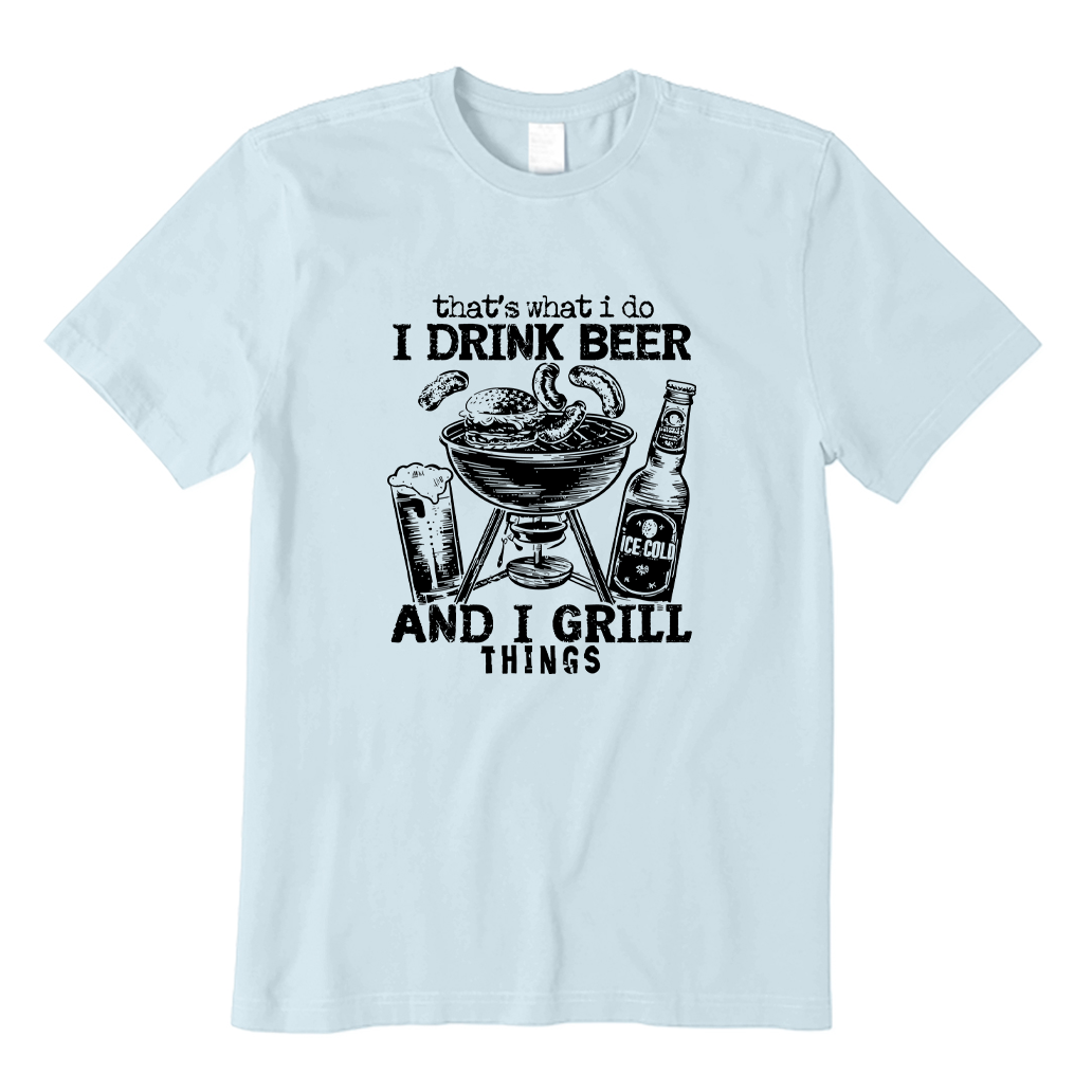 Drink Beer And Grill T-shirt