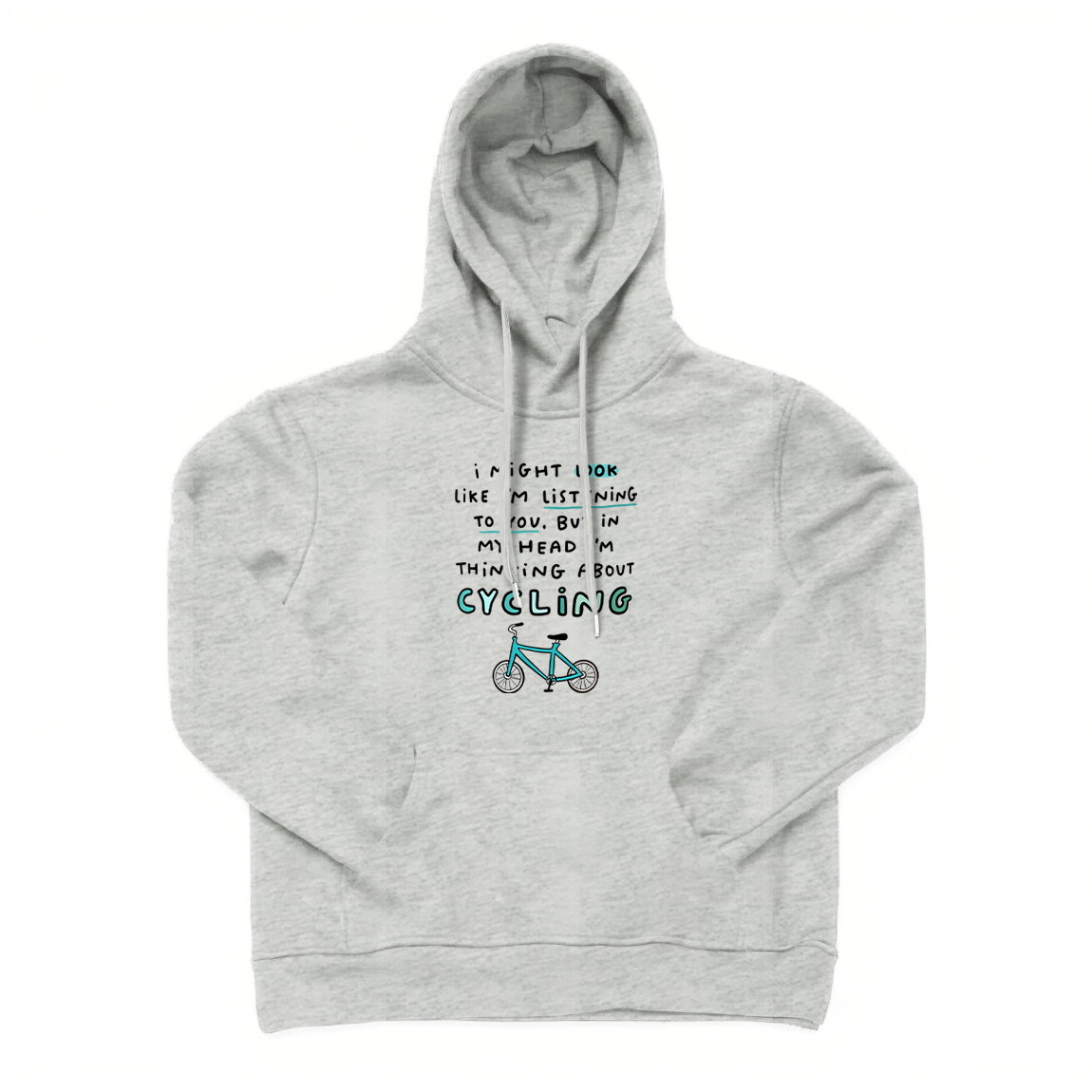 Thinking About Cycling Hoodie