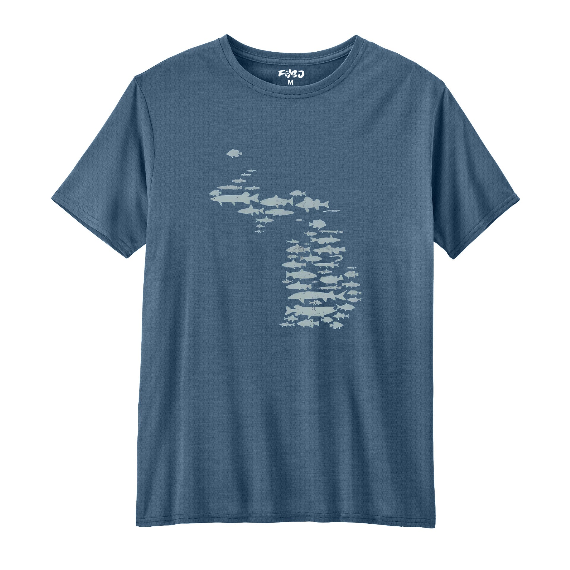 Fish of Michigan Performance T-SHIRT