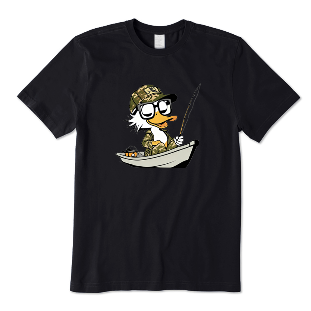 Fishing Goose T-shirt