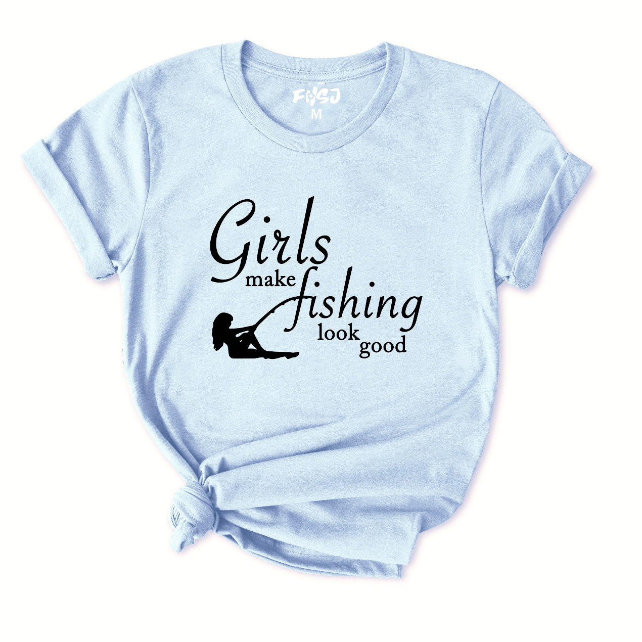 Girl's Fishing T-Shirt for Women