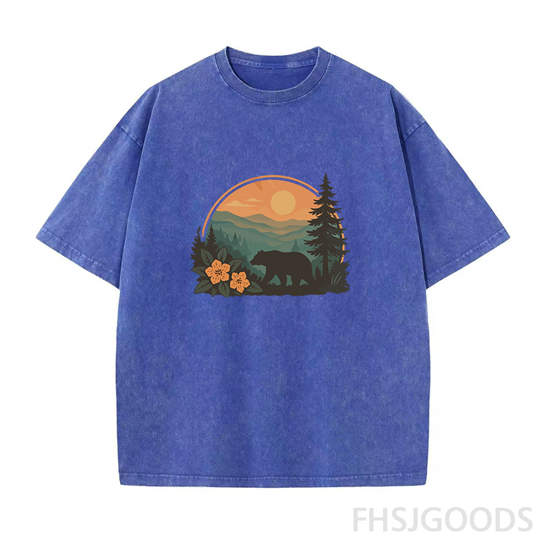 Outdoor Adventure Hiking Unisex Distressed T-Shirt