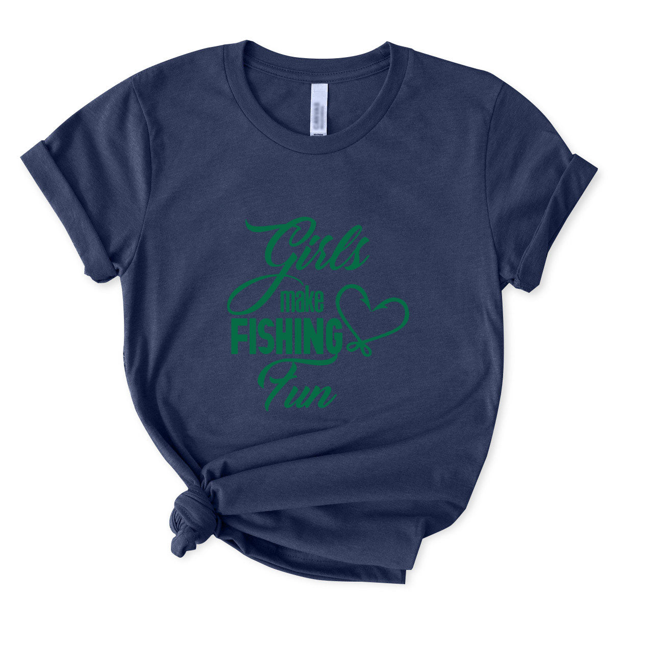 Girl Make Fishing Fun T-Shirt for Women