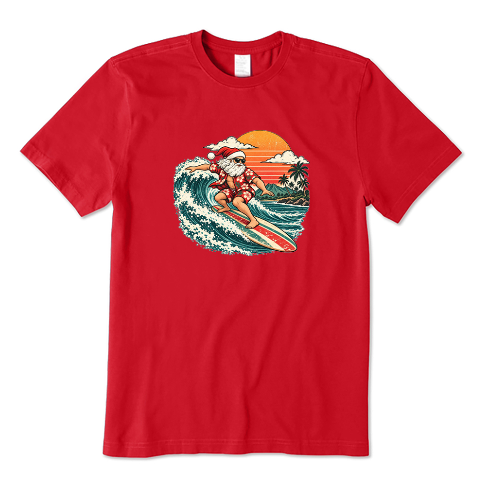 Surfing Santa T-Shirt