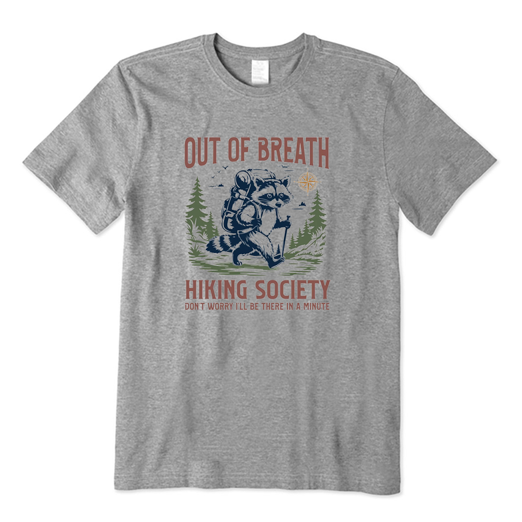 Out of Breath Hiking Society T-shirt