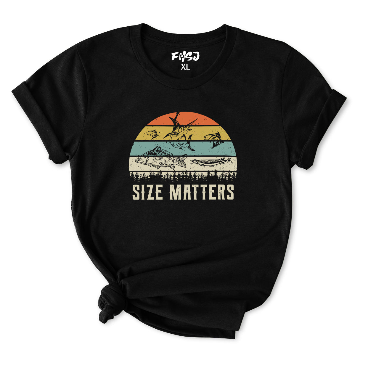 Size Matters Fish T-Shirt for Women
