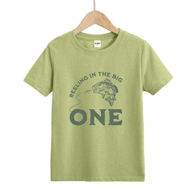 Reeling in the Big One Kid's T-Shirts
