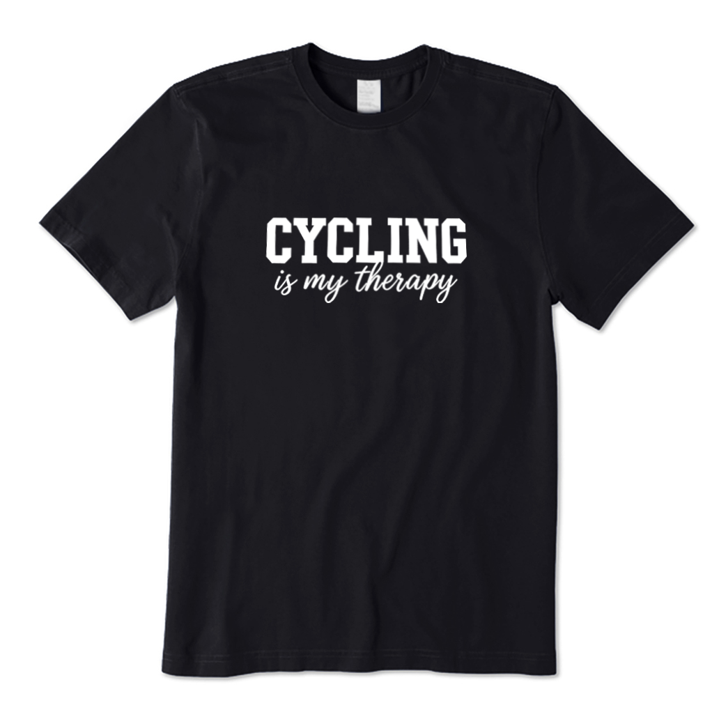 Cycling Is My Therapy T-shirt