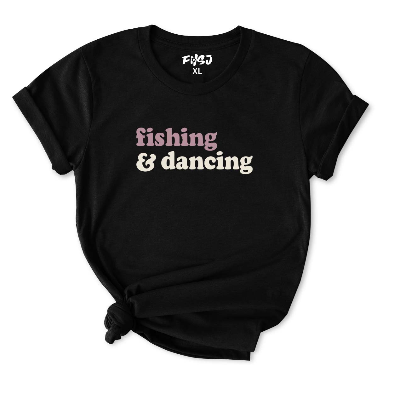 Fishing and Dancing T-Shirt for Women