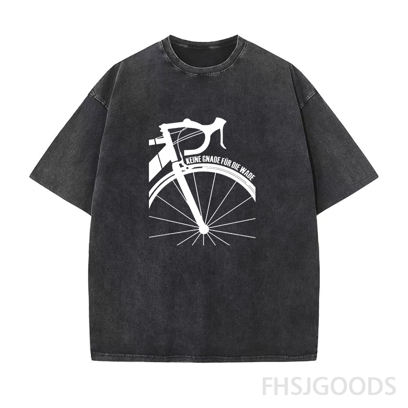 Road Bike Unisex Distressed T-Shirt