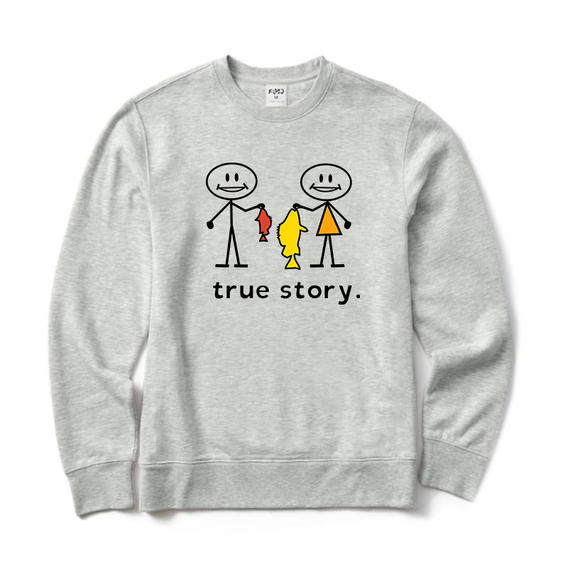 True Story Fishing Crewneck Sweatshirt