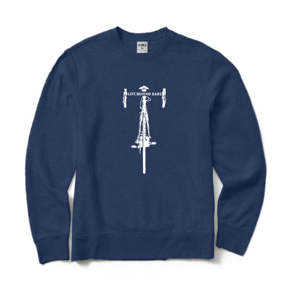 Funny Cyclist Life Behind Bars Crewneck Sweatshirt