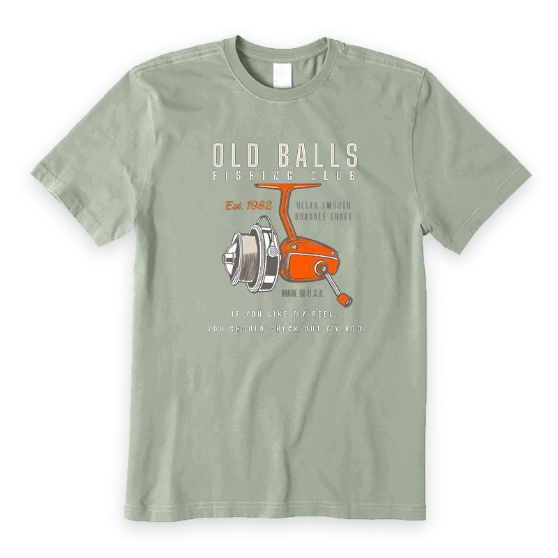 Old Balls Fishing Club Est. 1982 T-Shirt