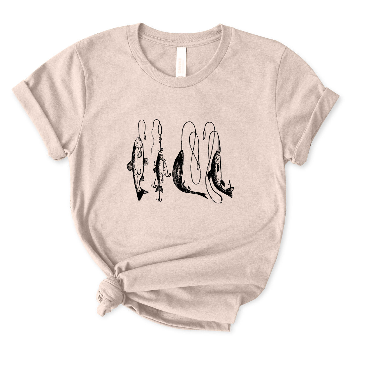 Vintage Fishing T-Shirt for women