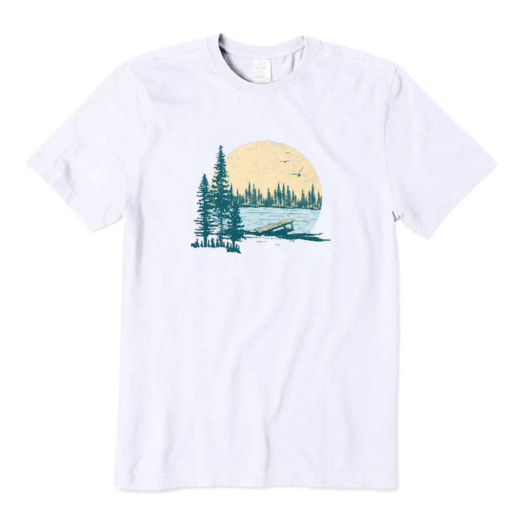 The Lake Is A Good Place for Fishing T-Shirt