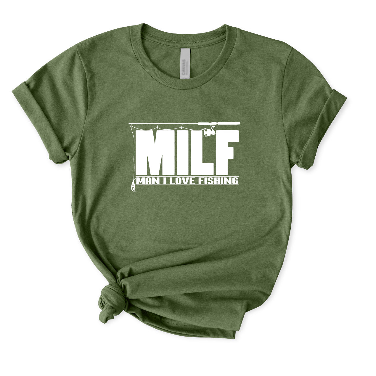 MILF Man I Love Fishing T-Shirt FOR WOMEN