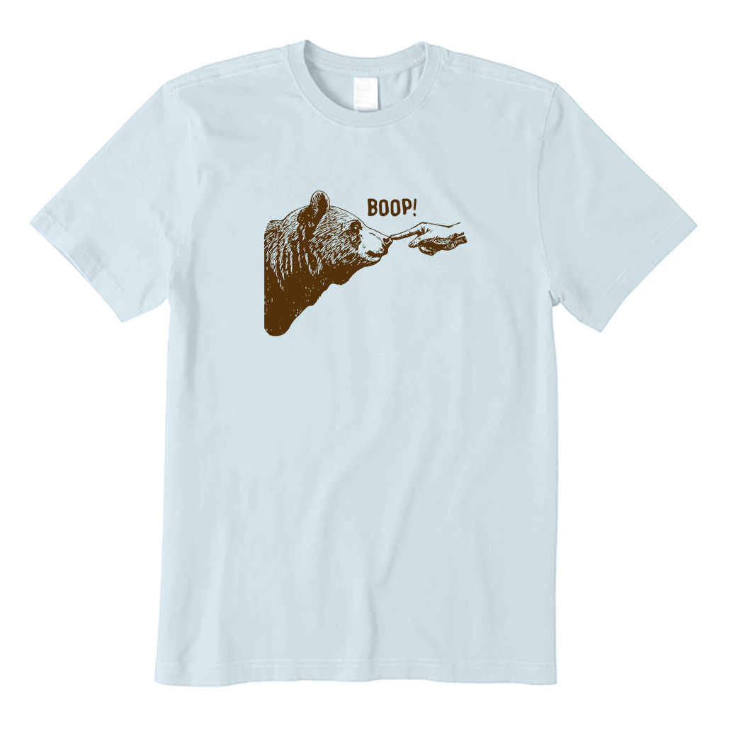 Boop Bear Finger Touching Nose T-Shirt