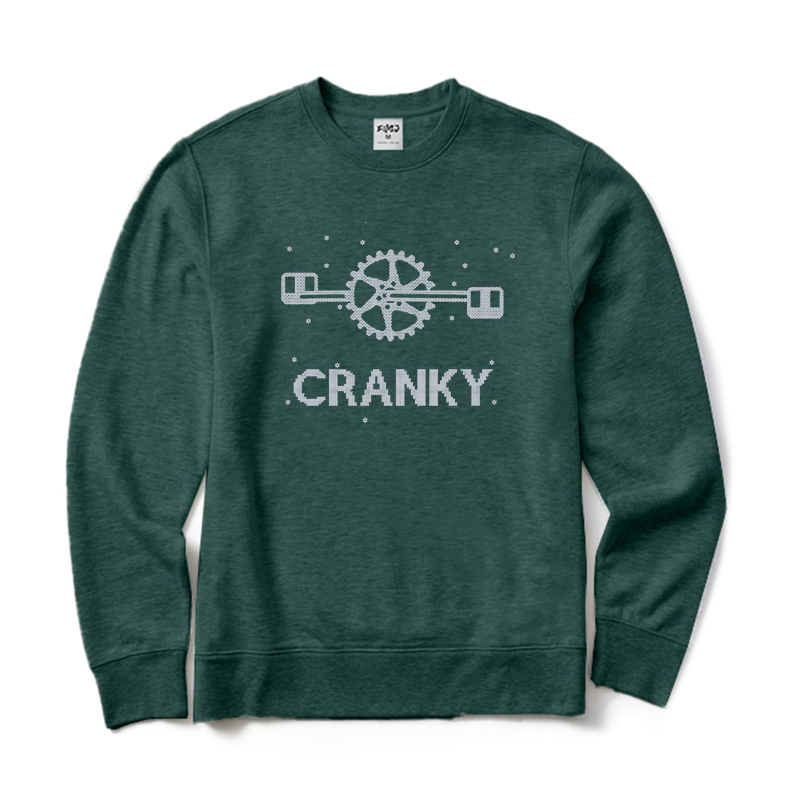 Cranky Bike Crewneck Sweatshirt