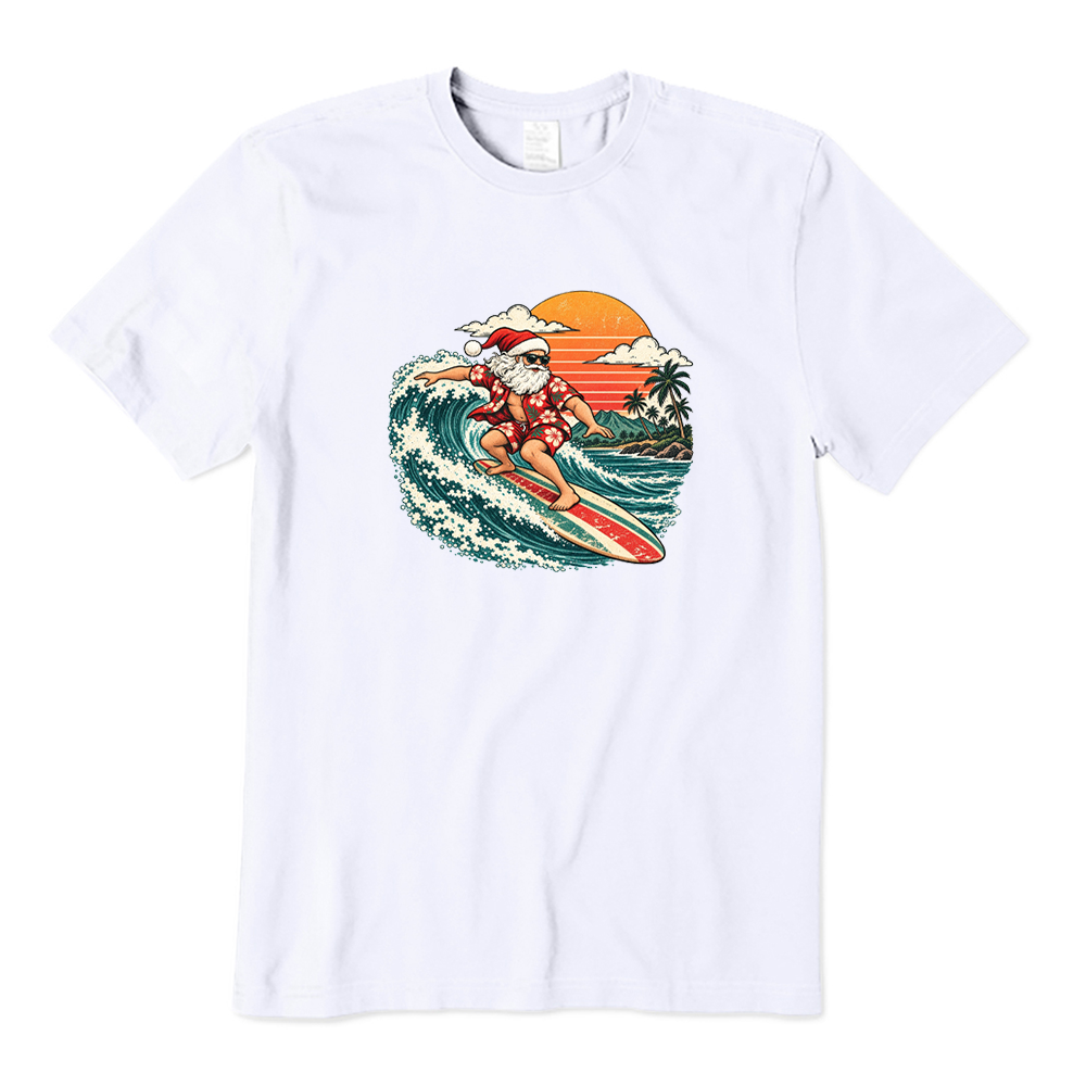Surfing Santa T-Shirt