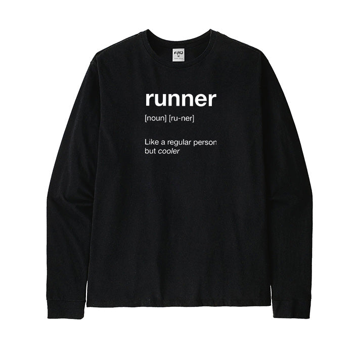 Runner Definition Long Sleeve T-Shirt