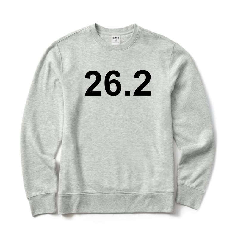 26.2 Marathon Runner Crewneck Sweatshirt
