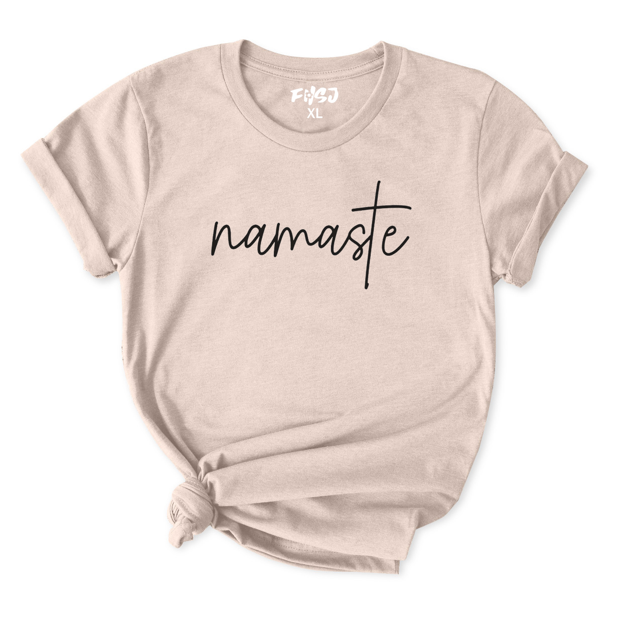 Minimalist Namaste Yoga T-Shirt for Women