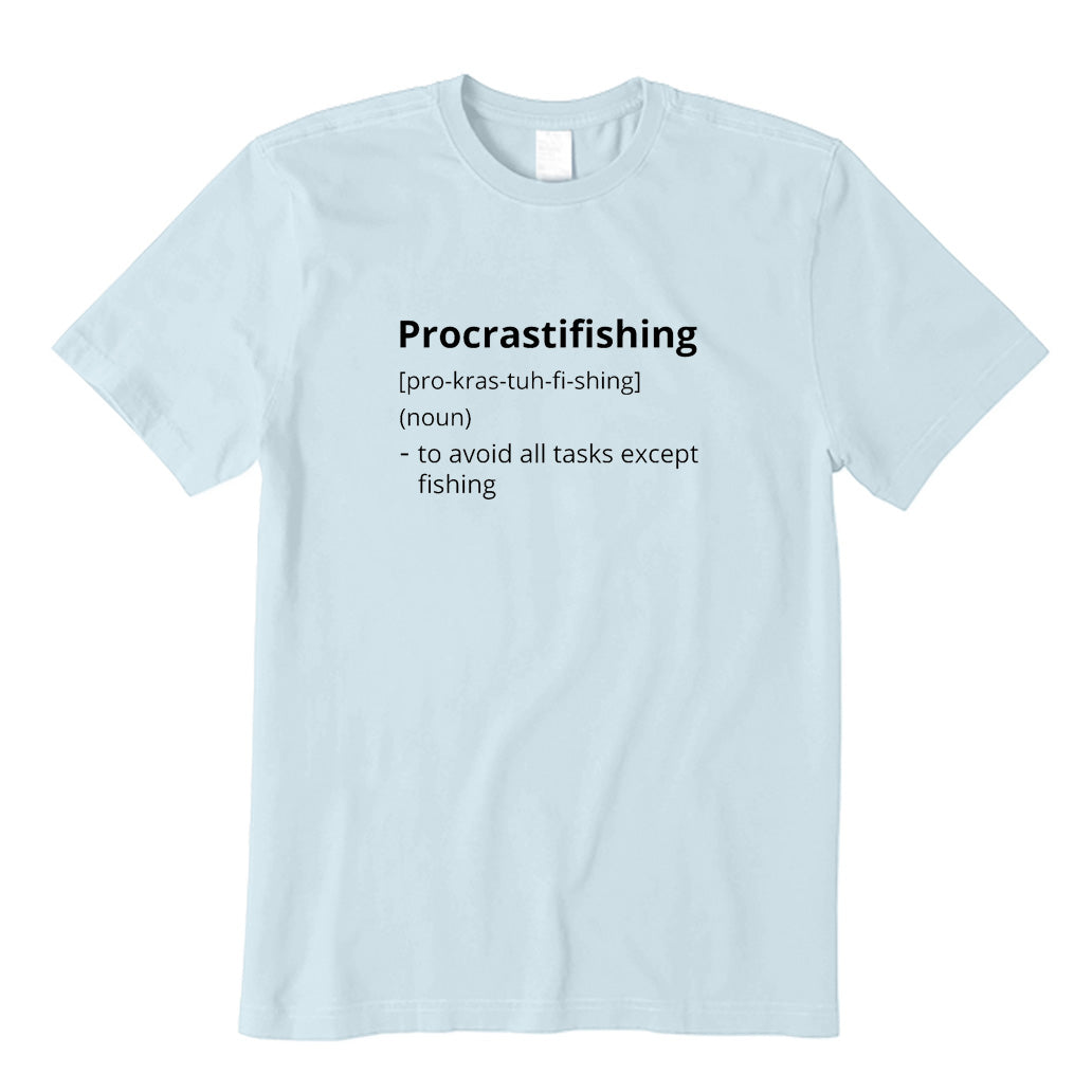 Procrastifishing Definition T-Shirt