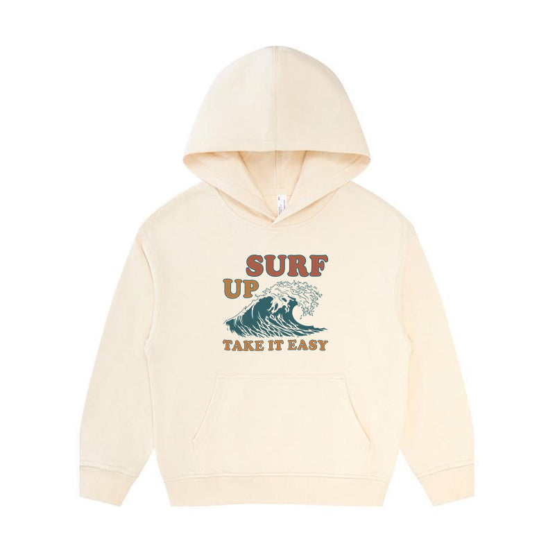 Surf Up Take It Easy Kid's Hoodie
