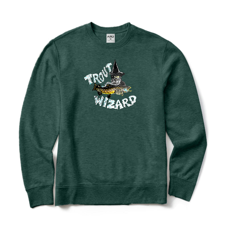 Trout Wizard Crewneck Sweatshirt