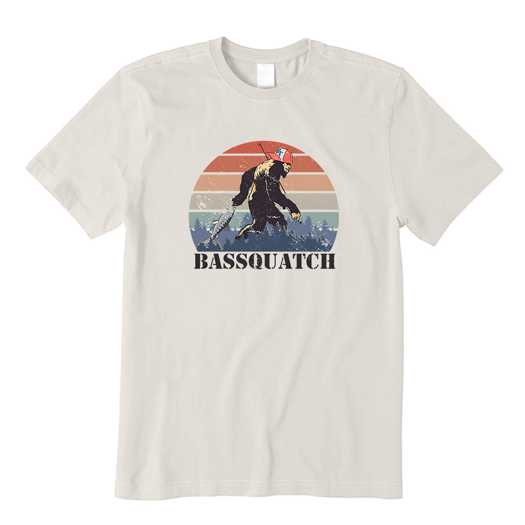 Bassquatch Bigfoot T-Shirt