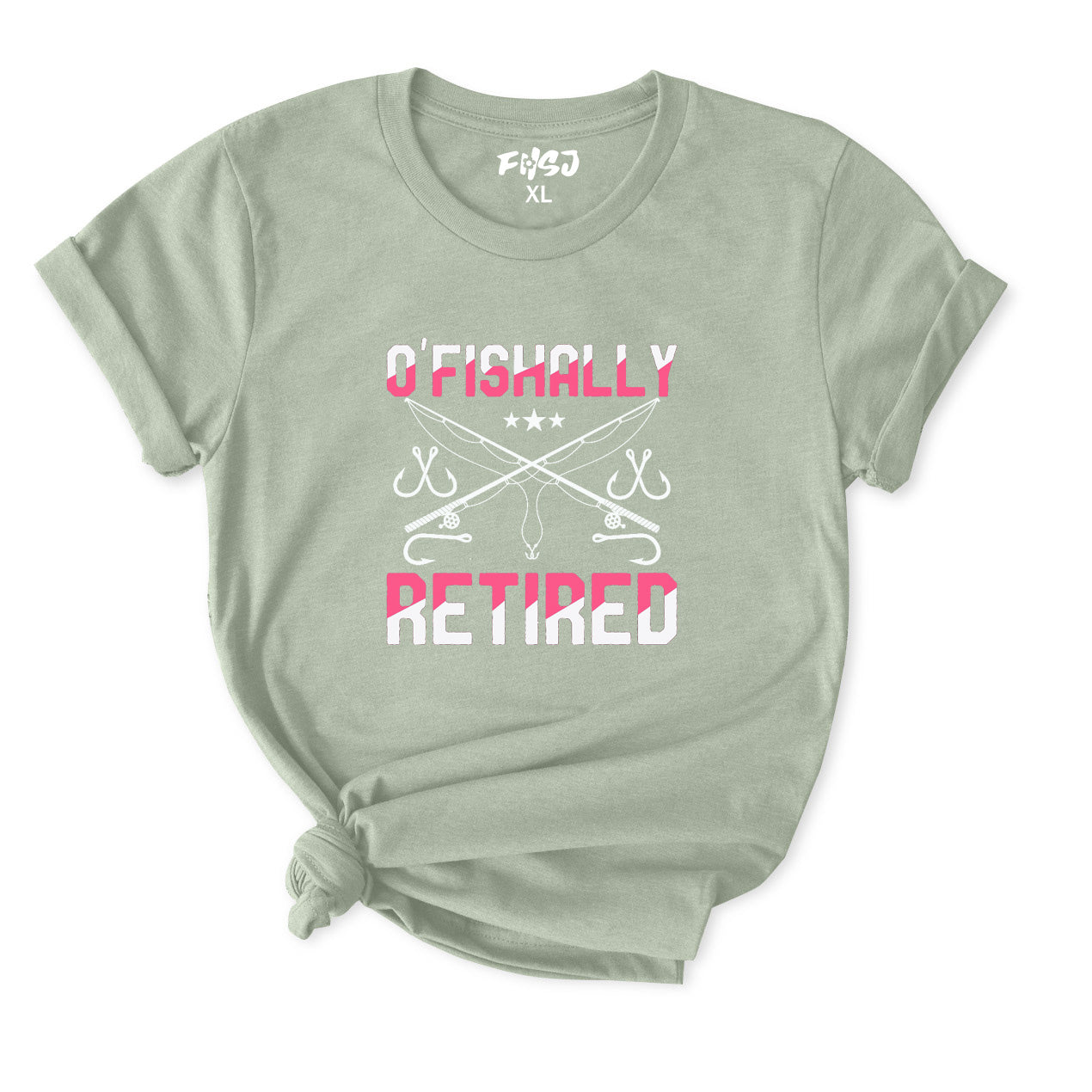 O'fishally Retired T-Shirt for Women