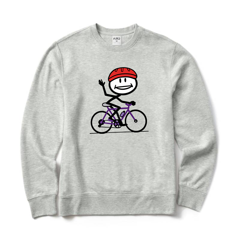 Smile Cycling Crewneck Sweatshirt