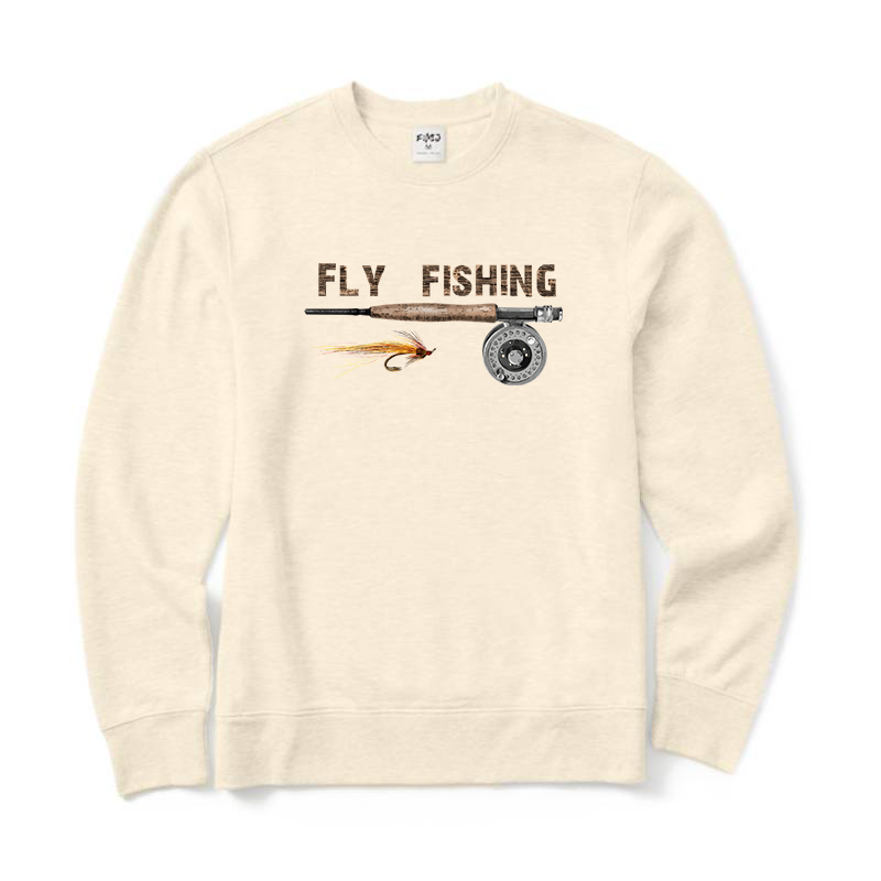 Fly Fishing Crewneck Sweatshirt