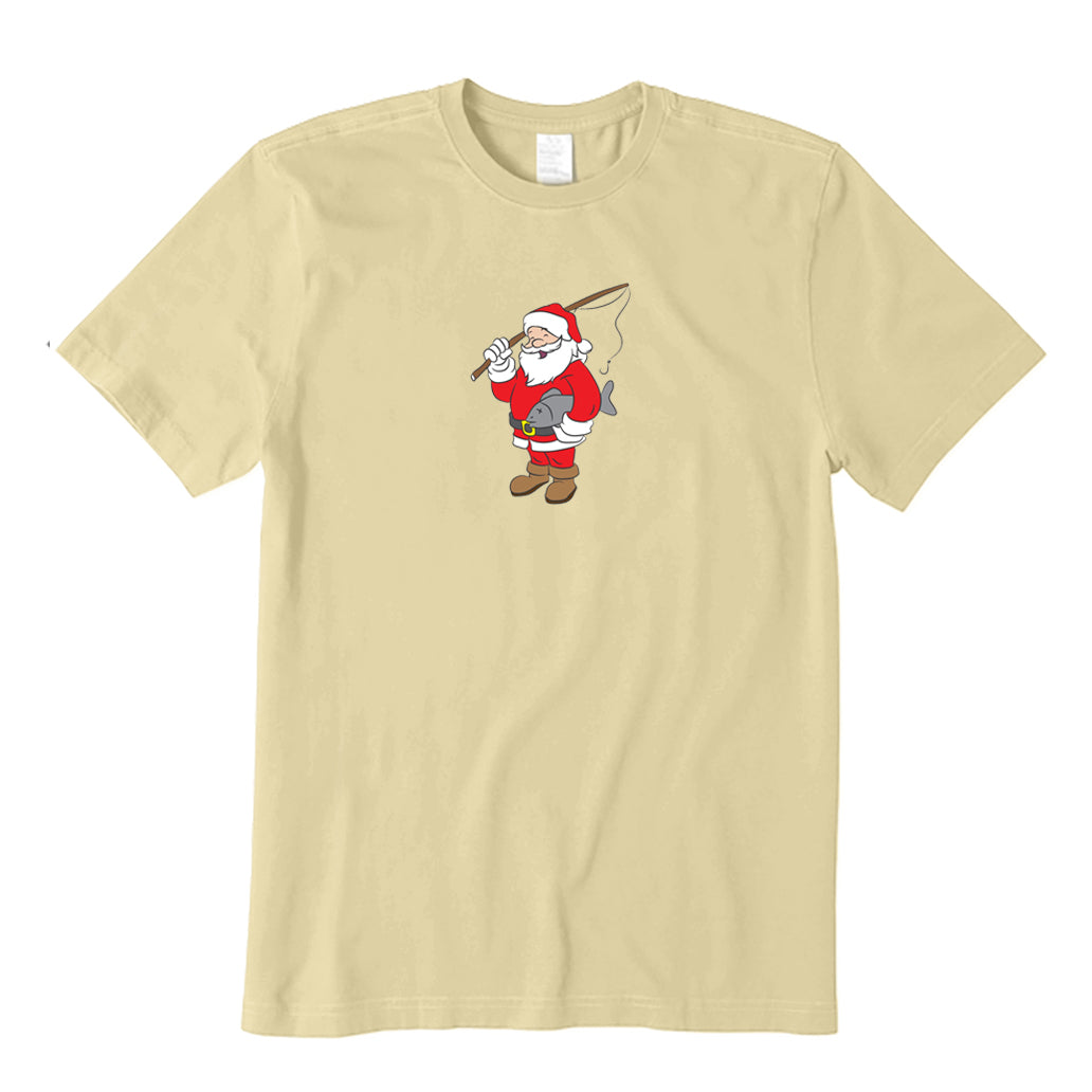 Santa Claus Caught A Fish T-Shirt