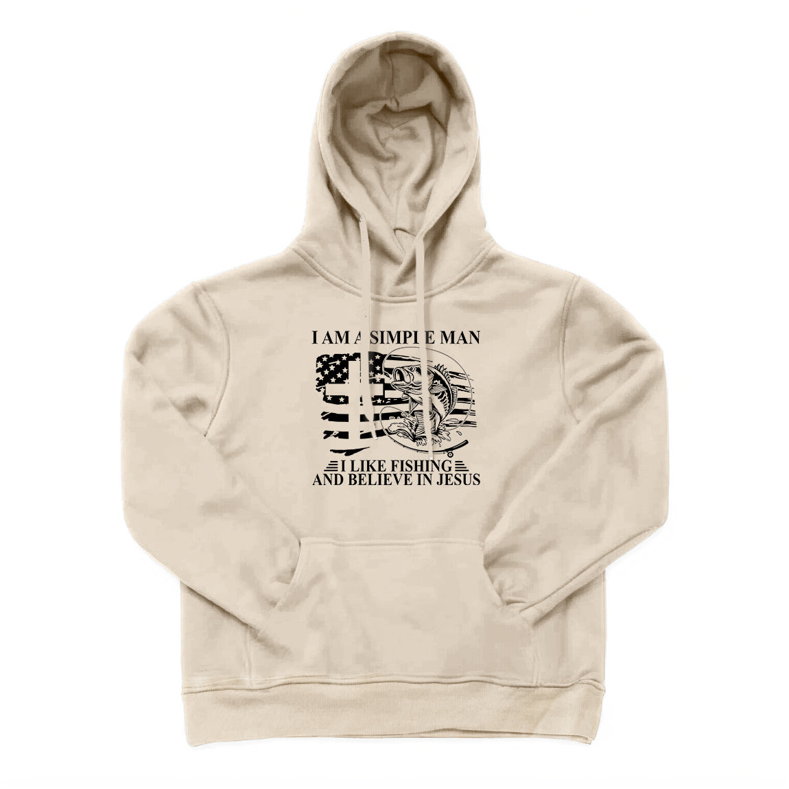 I Like Fishing And Believe In Jesus Hoodie