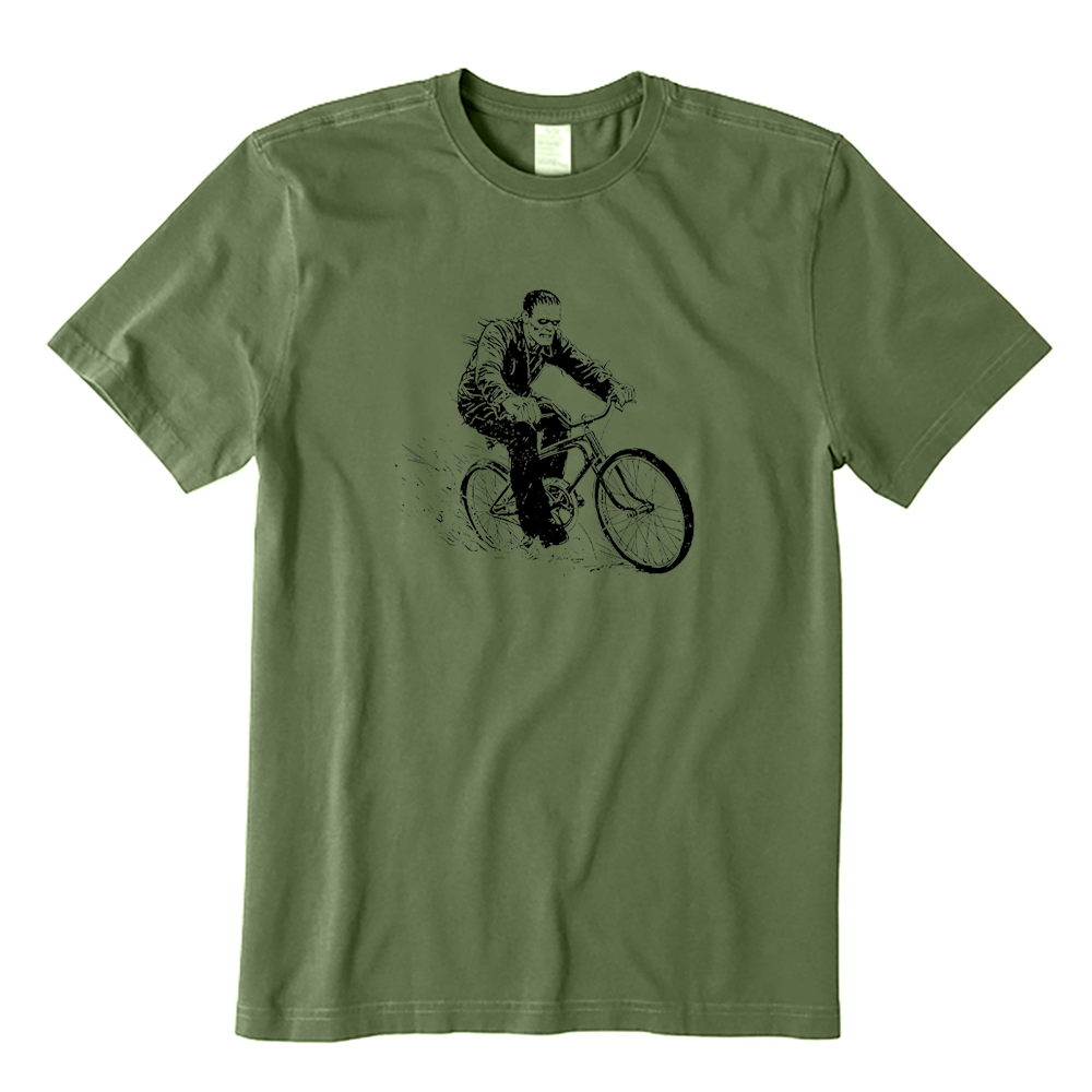 Zombie Riding Bicycle T-Shirt