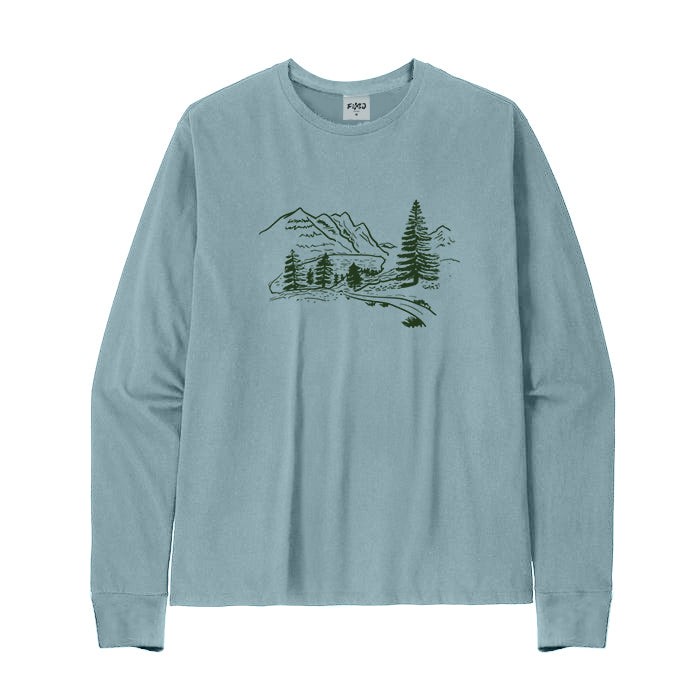 Natural Scenery Long Sleeve T-shirt
