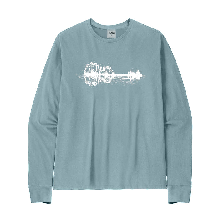 Nature Guitar Long Sleeve T-Shirt