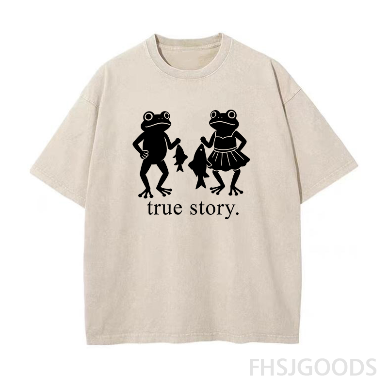 Frogs with Fish Unisex T-Shirt