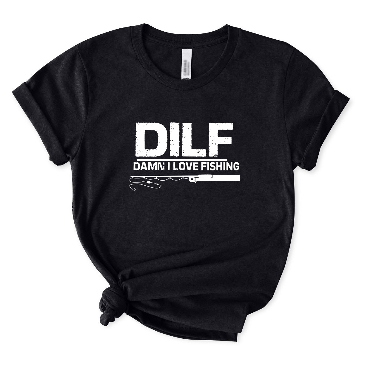 Damn I Love Fishing T-Shirt for women