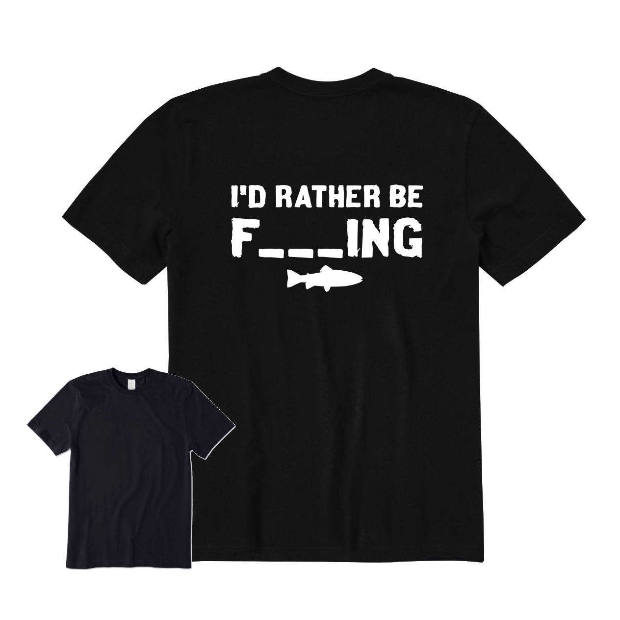 I'd Rather Be F_ING Back Graphic T-Shirt